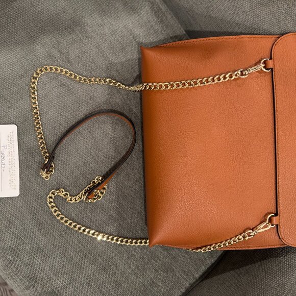 Strathberry Stylist Crossbody Bag in Chestnut - Picture 10 of 16